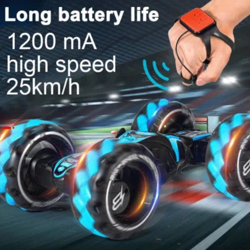 🎁Tolles Geschenk & Großer Ausverkauf🔥Gestengesteuertes RC-Stuntauto mit Licht & Musik
